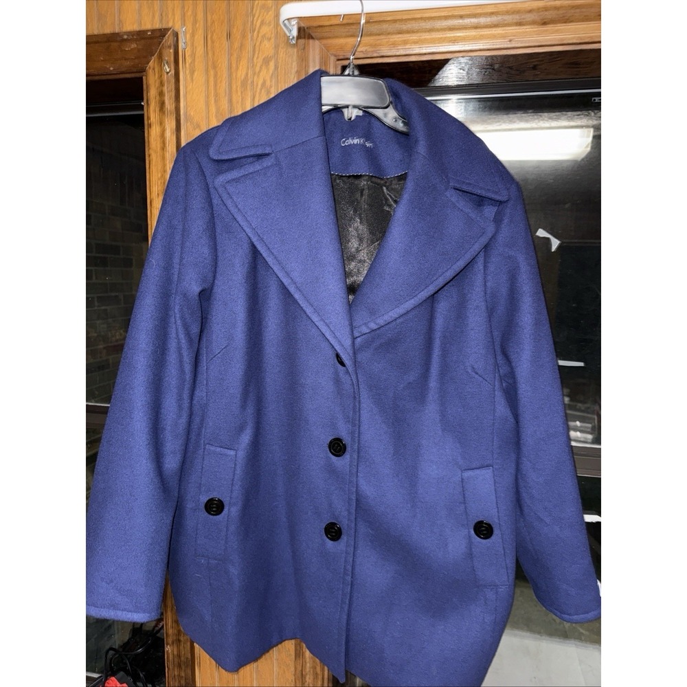 Calvin Klein Peacoat Navy Women's Size 2X, Excellent Condition